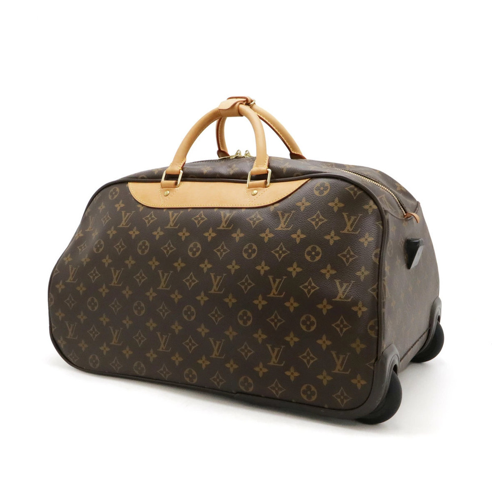 Louis Vuitton on Eole Bag Wheels Boston Monogram Travel Carry Brown